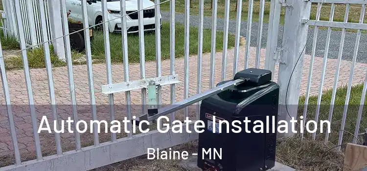  Automatic Gate Installation Blaine - MN