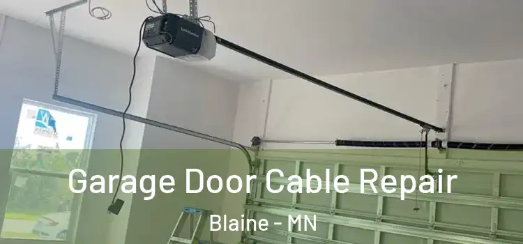  Garage Door Cable Repair Blaine - MN